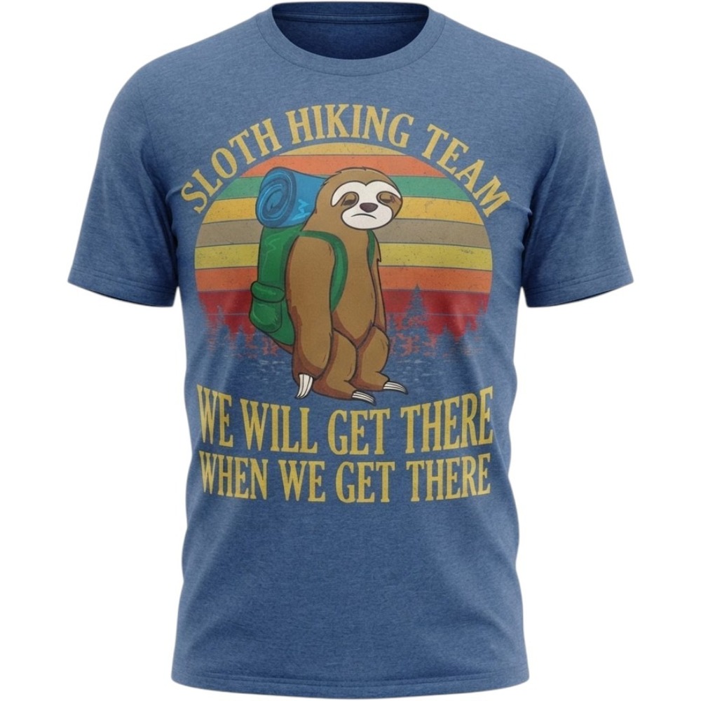 Sloth Hiking Team We Will Get There When We Get There